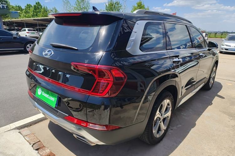 Used Hyundai Santa Fe 2020 380 TGDi Automatic All-Wheel Drive DLX HTRAC Prestige PLUS Rear Right 45 Deg