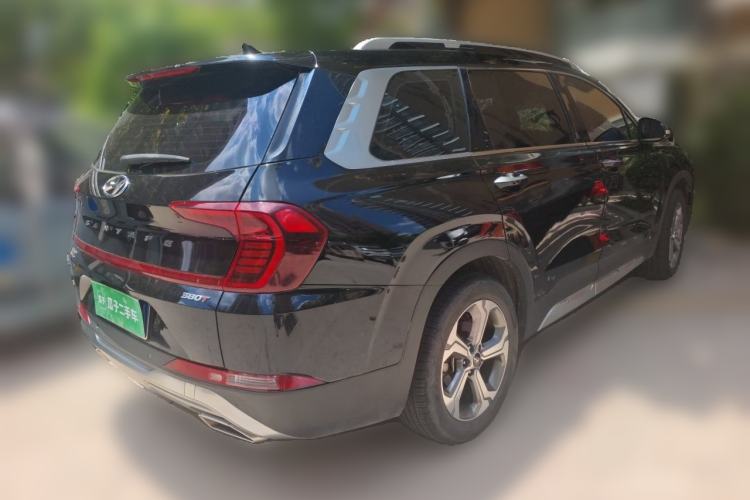 Used Hyundai Santa Fe 2020 380 TGDi Automatic Two-Wheel Drive GLS Luxury Edition Rear Right 45 Deg