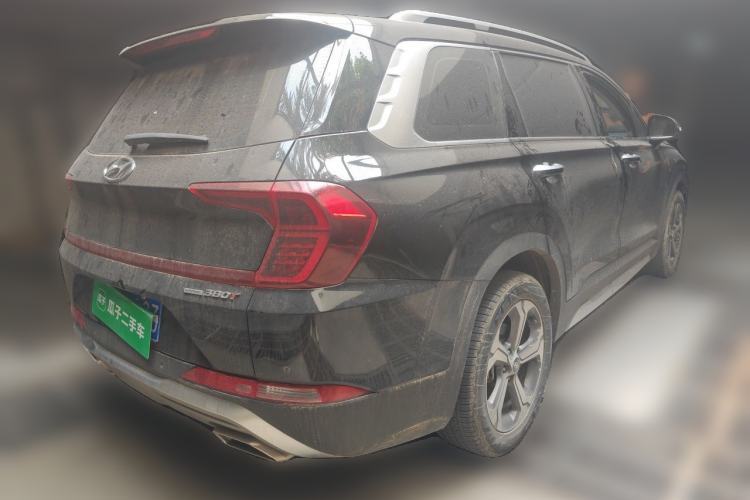 Used Hyundai Santa Fe 2020 380 TGDi Automatic All-Wheel Drive DLX HTRAC Prestige PLUS Rear Right 45 Deg