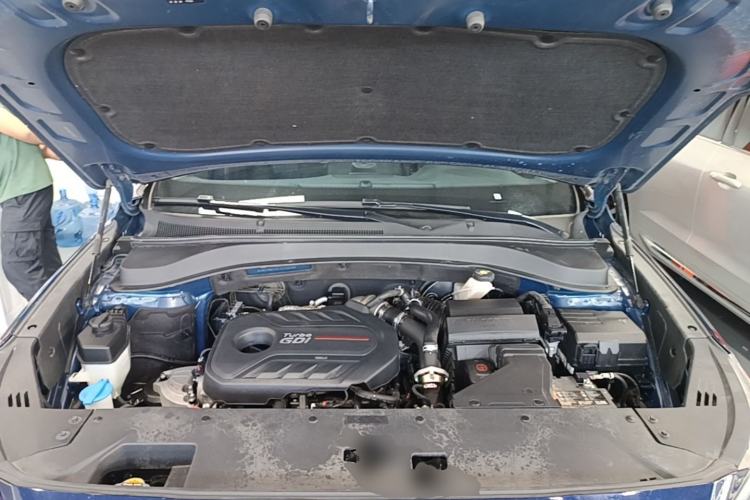 Used Hyundai Santa Fe 2020 380 TGDi Automatic All-Wheel Drive DLX HTRAC Prestige PLUS Engine Bay