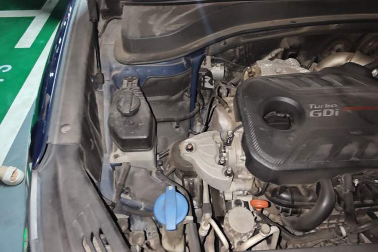 Used Hyundai Santa Fe 2020 380 TGDi Automatic Two-Wheel Drive TOP Flagship Edition Engine Bay Right