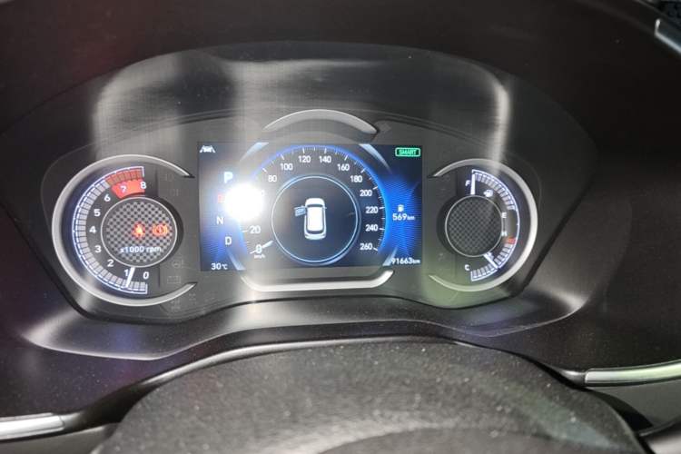 Used Hyundai Santa Fe 2020 380 TGDi Automatic Two-Wheel Drive TOP Flagship Edition Instrument Cluster