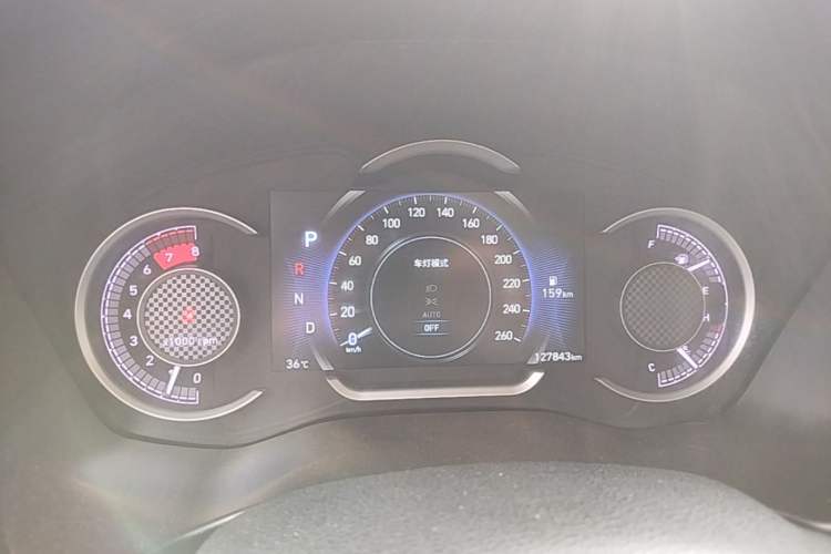 Used Hyundai Santa Fe 2020 380 TGDi Automatic Two-Wheel Drive GLS Luxury Edition Instrument Cluster
