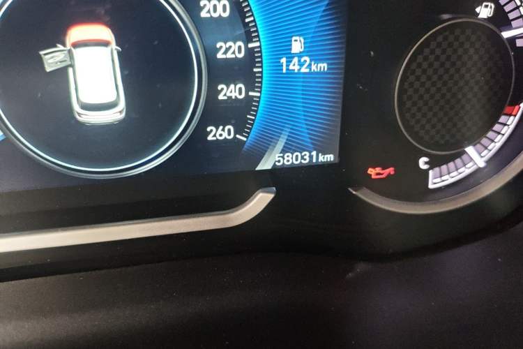 Used Hyundai Santa Fe 2020 380 TGDi Automatic Two-Wheel Drive DLX Prestige Edition PLUS Odometer Close Up