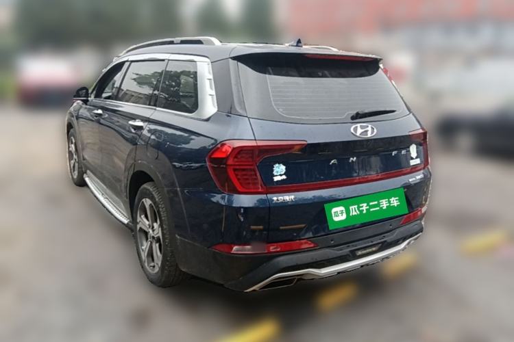 Used Hyundai Santa Fe 2020 380 TGDi Automatic Two-Wheel Drive TOP Flagship Edition Rear Left 45 Deg