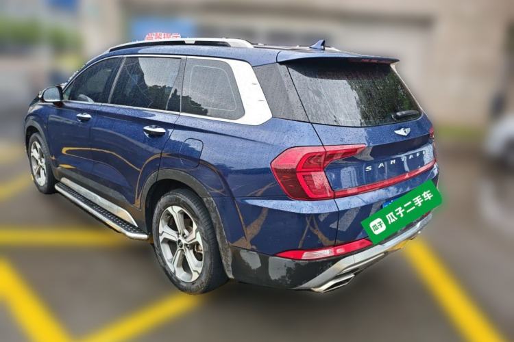 Used Hyundai Santa Fe 2020 380 TGDi Automatic Two-Wheel Drive DLX Prestige Edition PLUS Rear Left 45 Deg