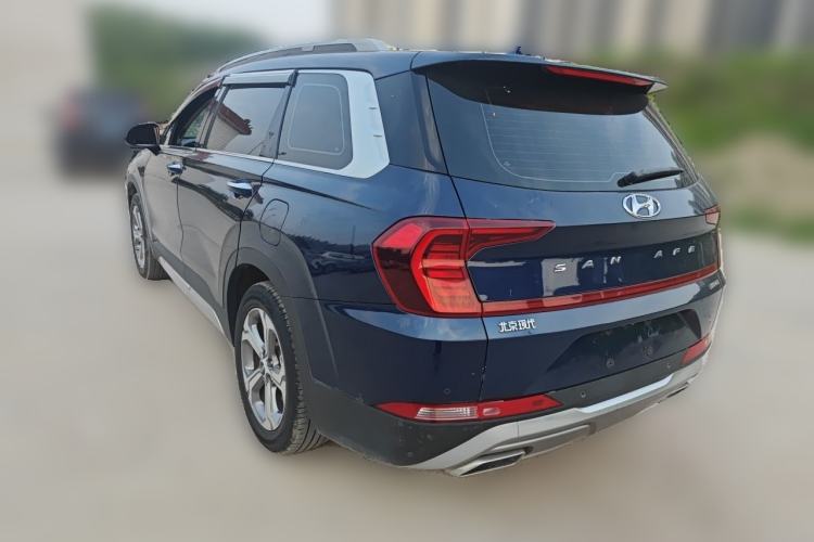 Used Hyundai Santa Fe 2020 380 TGDi Automatic Two-Wheel Drive GLS Luxury Edition Rear Left 45 Deg