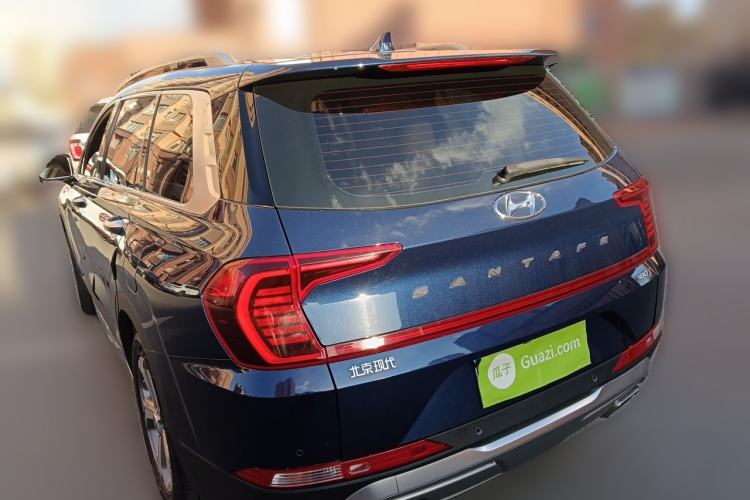 Used Hyundai Santa Fe 2020 380 TGDi Automatic Two-Wheel Drive GLS Luxury Edition Rear Left 45 Deg