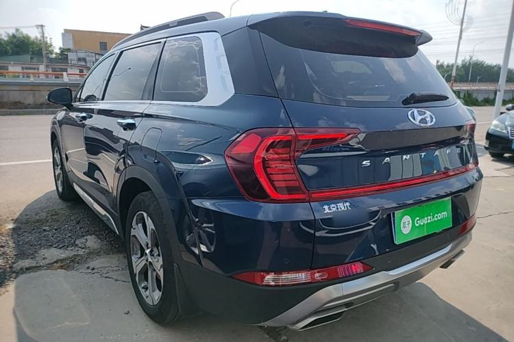 Used Hyundai Santa Fe 2020 380 TGDi Automatic Two-Wheel Drive GLS Luxury Edition Rear Left 45 Deg