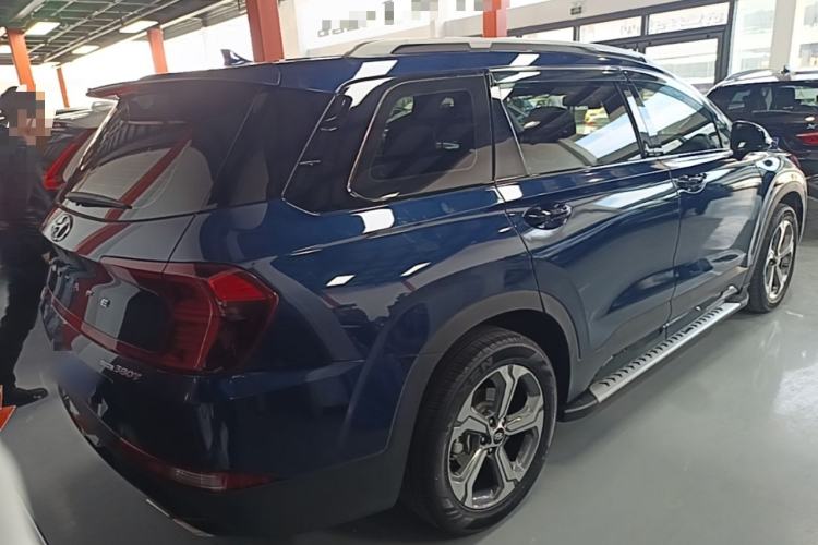 Used Hyundai Santa Fe 2020 380 TGDi Automatic All-Wheel Drive DLX HTRAC Prestige PLUS Rear Right 45 Deg