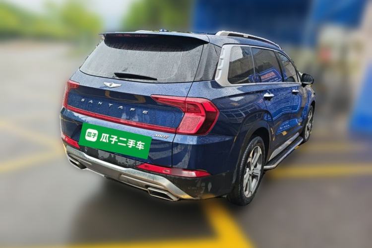Used Hyundai Santa Fe 2020 380 TGDi Automatic Two-Wheel Drive DLX Prestige Edition PLUS Rear Right 45 Deg