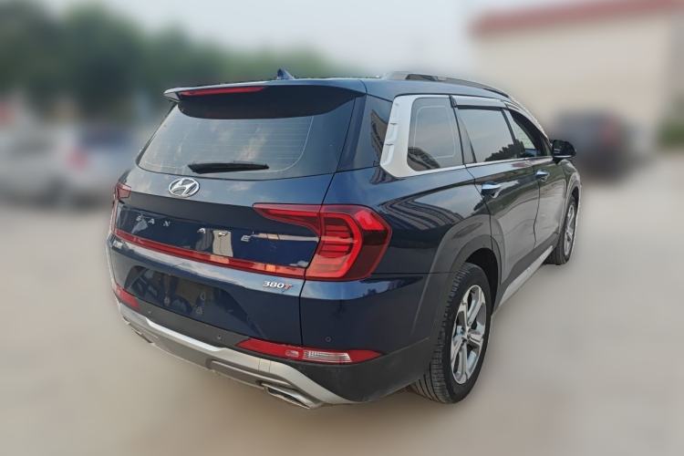 Used Hyundai Santa Fe 2020 380 TGDi Automatic Two-Wheel Drive GLS Luxury Edition Rear Right 45 Deg