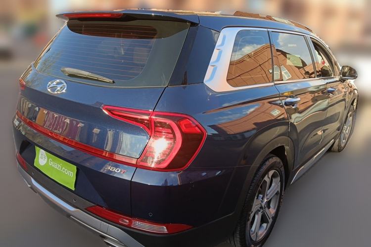 Used Hyundai Santa Fe 2020 380 TGDi Automatic Two-Wheel Drive GLS Luxury Edition Rear Right 45 Deg