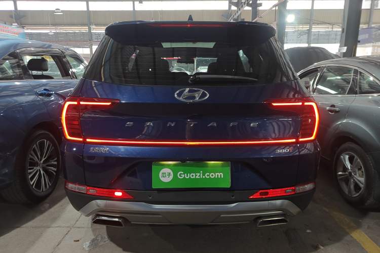 Used Hyundai Santa Fe 2020 380 TGDi Automatic Two-Wheel Drive GLS Luxury Edition Rear