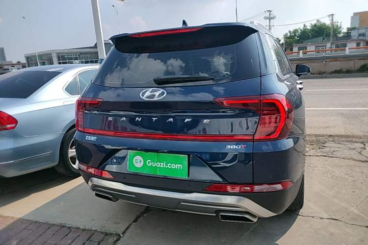 Used Hyundai Santa Fe 2020 380 TGDi Automatic Two-Wheel Drive GLS Luxury Edition Rear