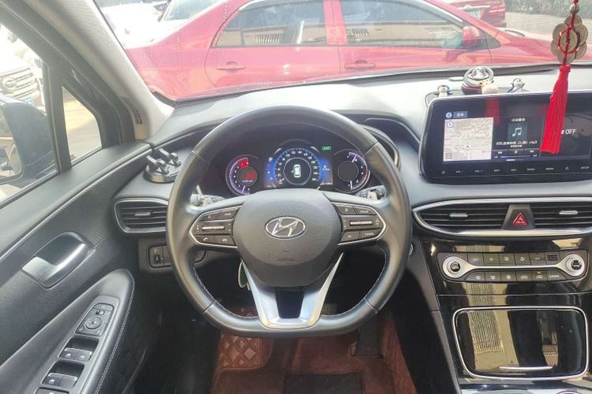 Used Hyundai Santa Fe 2020 380 TGDi Automatic Two-Wheel Drive GLS Luxury Edition Steering Wheel