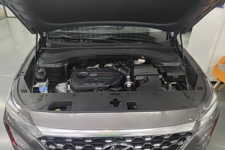 Used Hyundai Santa Fe 2020 380 TGDi Automatic All-Wheel Drive DLX HTRAC Prestige PLUS Engine Bay