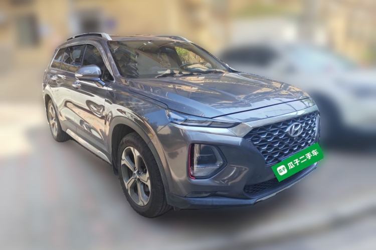Used Hyundai Santa Fe 2020 380 TGDi Automatic Two-Wheel Drive DLX Prestige Edition PLUS Front Right 45 Deg