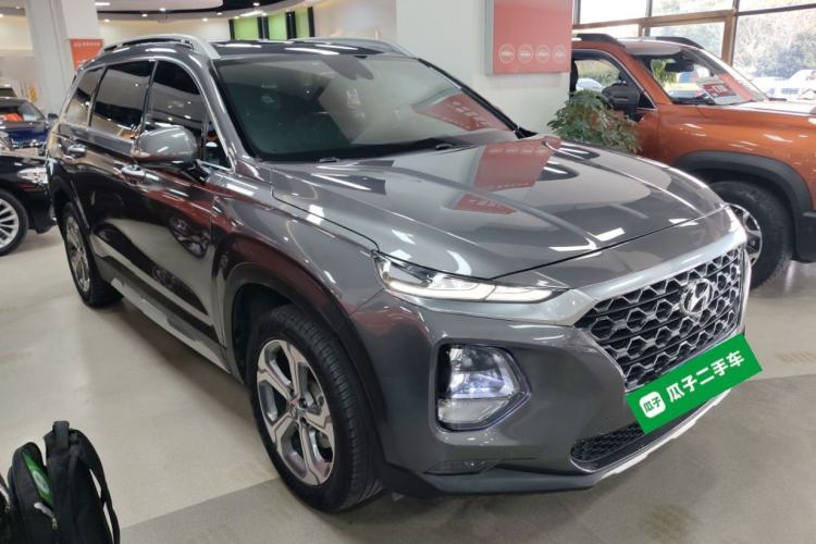 Used Hyundai Santa Fe 2020 380 TGDi Automatic Two-Wheel Drive TOP Flagship Edition Front Right 45 Deg