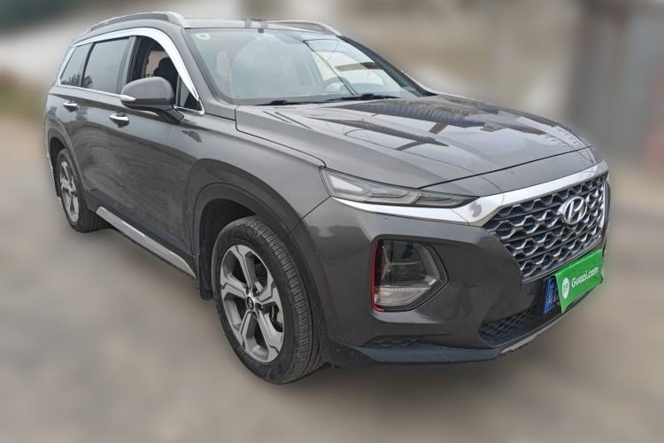 Used Hyundai Santa Fe 2020 380 TGDi Automatic Two-Wheel Drive GLS Luxury Edition Front Right 45 Deg