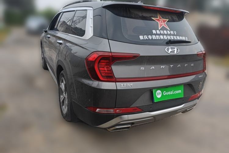 Used Hyundai Santa Fe 2020 380 TGDi Automatic Two-Wheel Drive GLS Luxury Edition Rear Left 45 Deg