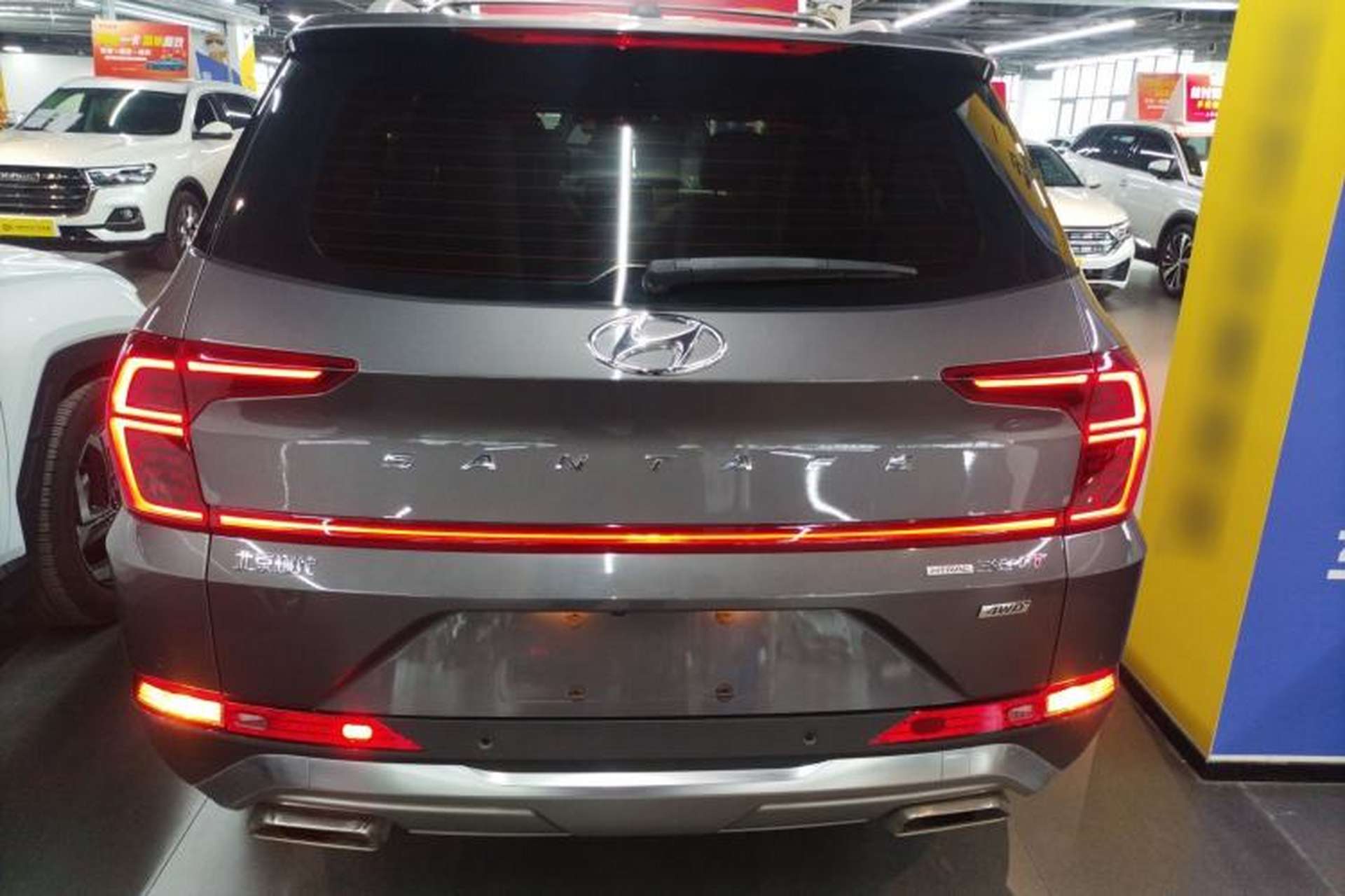 Used Hyundai Santa Fe 2020 380 TGDi Automatic All-Wheel Drive DLX HTRAC Prestige PLUS Rear