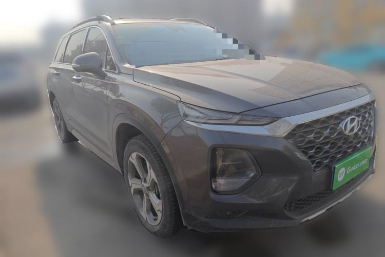 Used Hyundai Santa Fe 2020 380 TGDi Automatic All-Wheel Drive DLX HTRAC Prestige PLUS Front Right 45 Deg