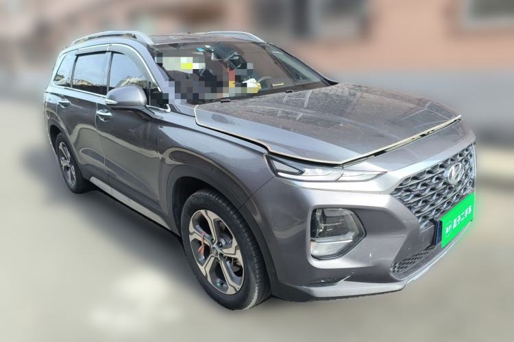 Used Hyundai Santa Fe 2020 380 TGDi Automatic All-Wheel Drive DLX HTRAC Prestige PLUS Front Right 45 Deg