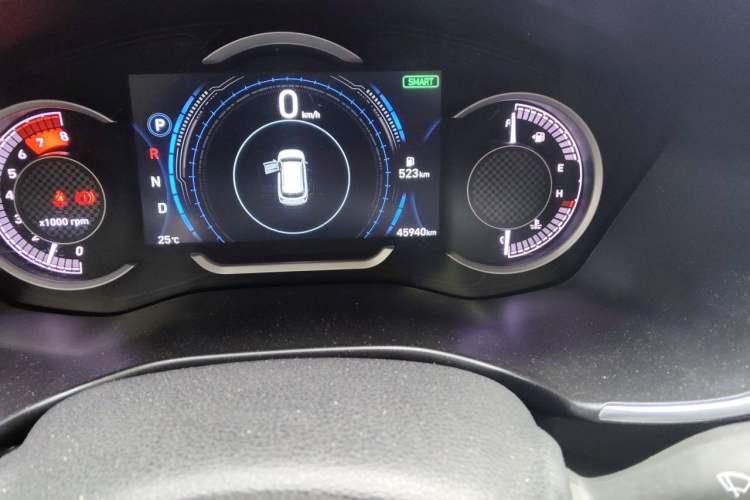 Used Hyundai Santa Fe 2020 380 TGDi Automatic Two-Wheel Drive GLS Luxury Edition Odometer Close Up