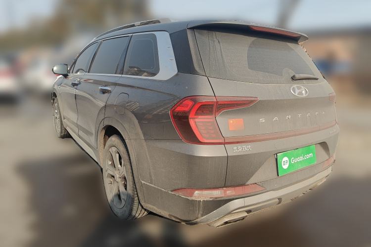 Used Hyundai Santa Fe 2020 380 TGDi Automatic All-Wheel Drive DLX HTRAC Prestige PLUS Rear Left 45 Deg