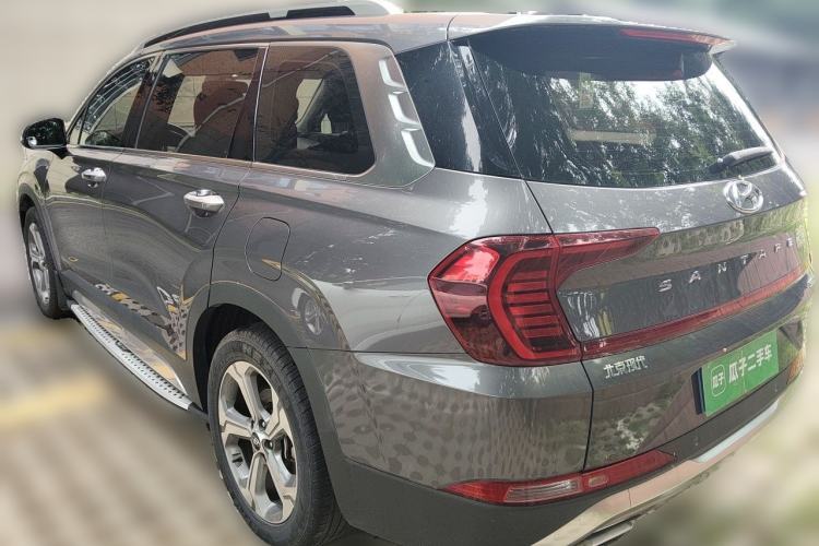 Used Hyundai Santa Fe 2020 380 TGDi Automatic Two-Wheel Drive GLS Luxury Edition Rear Left 45 Deg