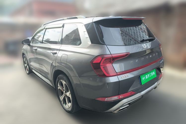 Used Hyundai Santa Fe 2020 380 TGDi Automatic All-Wheel Drive DLX HTRAC Prestige PLUS Rear Left 45 Deg