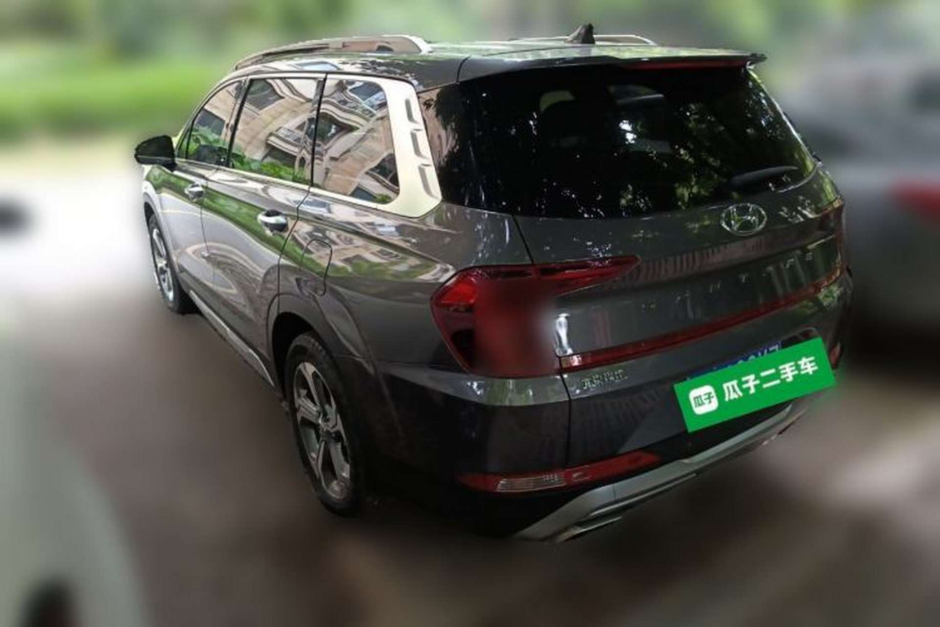 Used Hyundai Santa Fe 2020 380 TGDi Automatic All-Wheel Drive DLX HTRAC Prestige PLUS Rear Left 45 Deg