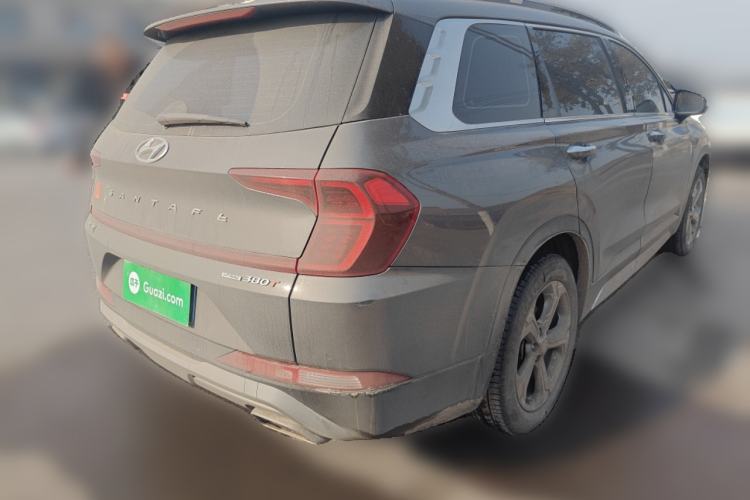 Used Hyundai Santa Fe 2020 380 TGDi Automatic All-Wheel Drive DLX HTRAC Prestige PLUS Rear Right 45 Deg