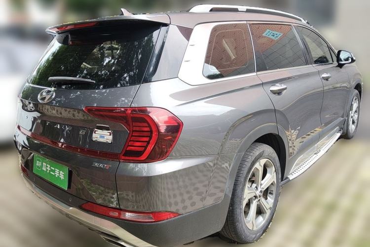 Used Hyundai Santa Fe 2020 380 TGDi Automatic Two-Wheel Drive GLS Luxury Edition Rear Right 45 Deg