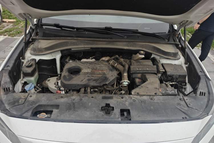 Used Hyundai Santa Fe 2020 380 TGDi Automatic All-Wheel Drive TOP HTRAC Flagship Edition Engine Bay