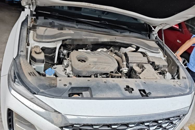 Used Hyundai Santa Fe 2020 380 TGDi Automatic All-Wheel Drive DLX HTRAC Prestige PLUS Engine Bay