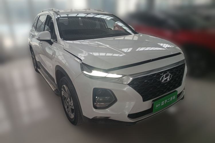 Used Hyundai Santa Fe 2020 380 TGDi Automatic Two-Wheel Drive GL Elite Edition Front Right 45 Deg