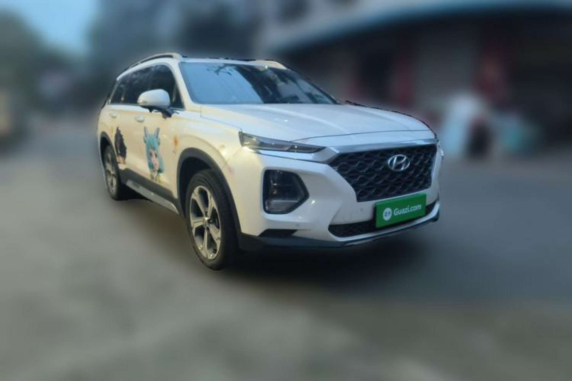Used Hyundai Santa Fe 2020 380 TGDi Automatic Two-Wheel Drive GLS Luxury Edition Front Right 45 Deg