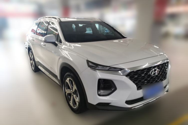Used Hyundai Santa Fe 2020 380 TGDi Automatic Two-Wheel Drive GLS Luxury Edition Front Right 45 Deg