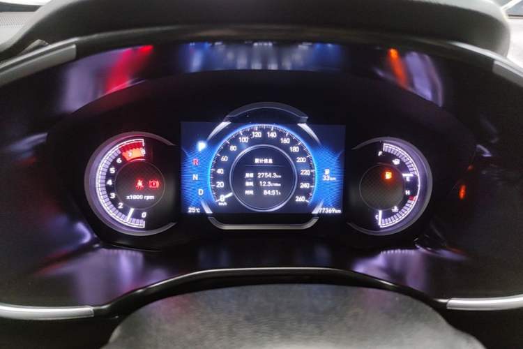 Used Hyundai Santa Fe 2020 380 TGDi Automatic Two-Wheel Drive GLS Luxury Edition Instrument Cluster