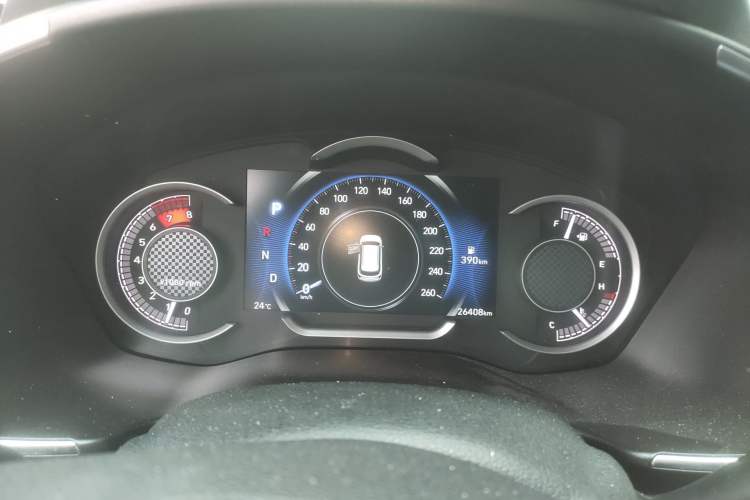 Used Hyundai Santa Fe 2020 380 TGDi Automatic Two-Wheel Drive GLS Luxury Edition Instrument Cluster