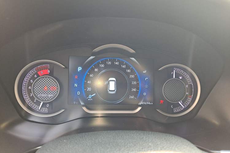 Used Hyundai Santa Fe 2020 380 TGDi Automatic Two-Wheel Drive GLS Luxury Edition Instrument Cluster