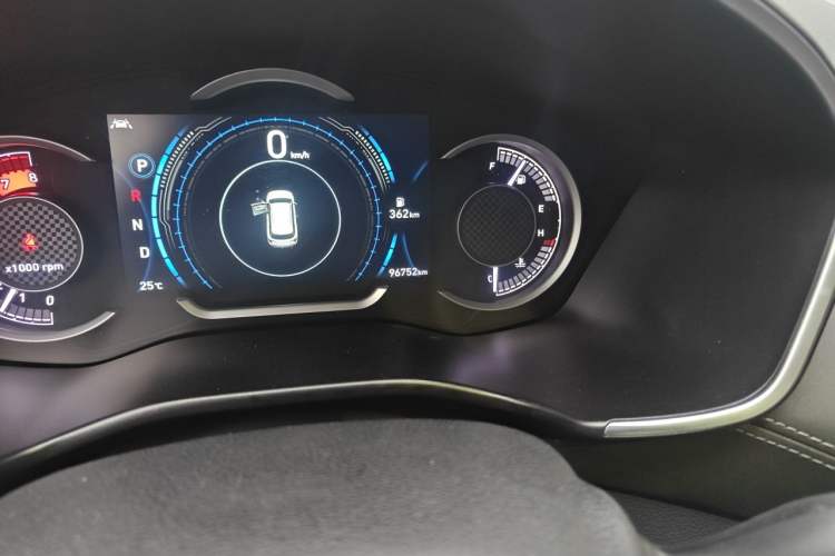 Used Hyundai Santa Fe 2020 380 TGDi Automatic All-Wheel Drive TOP HTRAC Flagship Edition Odometer Close Up
