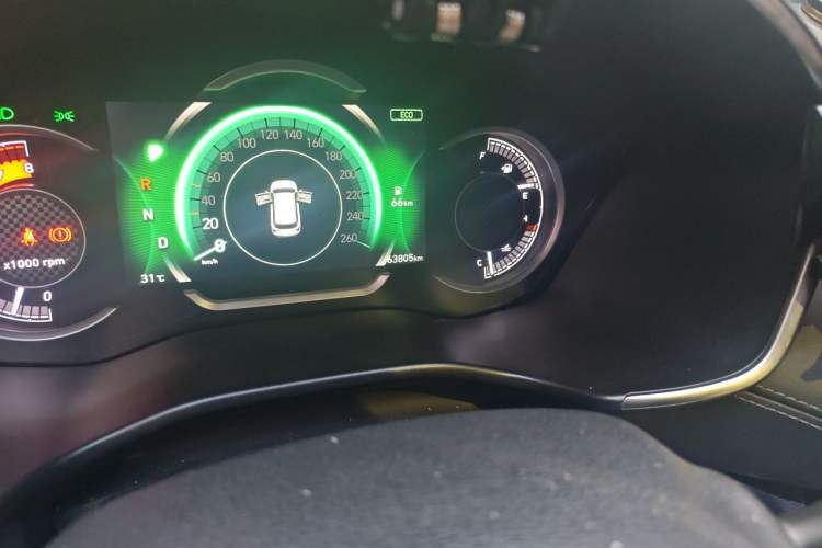 Used Hyundai Santa Fe 2020 380 TGDi Automatic Two-Wheel Drive GLS Luxury Edition Odometer Close Up