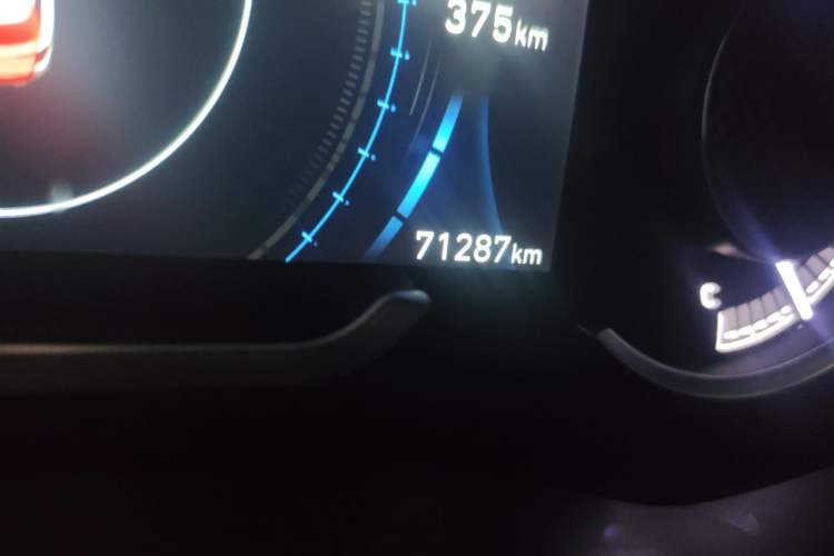 Used Hyundai Santa Fe 2020 380 TGDi Automatic Two-Wheel Drive DLX Prestige Edition PLUS Odometer Close Up
