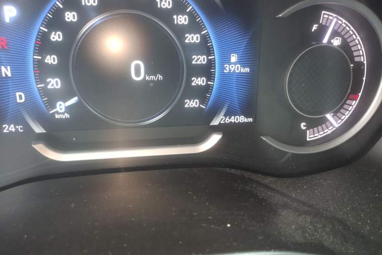 Used Hyundai Santa Fe 2020 380 TGDi Automatic Two-Wheel Drive GLS Luxury Edition Odometer Close Up