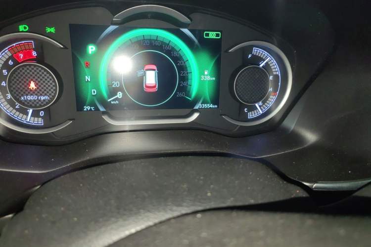 Used Hyundai Santa Fe 2020 380 TGDi Automatic Two-Wheel Drive GLS Luxury Edition Odometer Close Up