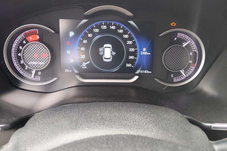 Used Hyundai Santa Fe 2020 380 TGDi Automatic Two-Wheel Drive GLS Luxury Edition Odometer Close Up