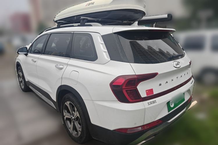 Used Hyundai Santa Fe 2020 380 TGDi Automatic All-Wheel Drive TOP HTRAC Flagship Edition Rear Left 45 Deg